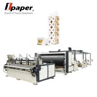 Buy cheap 610mm Round Knife Toilet Paper Roll Converter Machine Napkin Logo Making Machine product