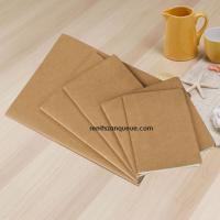 Buy cheap Custom Recycled Blank Kraft Notebook Hardcover Notebook product