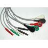 Buy cheap Common 3 Lead 5 Lead ECG Cable Set , LL / Din Style ECG Trunk cable from wholesalers