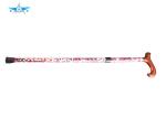 3K / 6K Surface Carbon Fiber Wheelchair , Red / Black Carbon Fiber Crutches