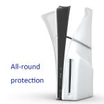 Dustproof PS5 Slim Silicone Skin Cover Anti-Scratch For Sony PS5 Slim Disc