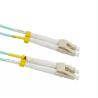 Buy cheap Lszh Jacket 1m Fiber Optic Patch Cord Multimode Lc Lc Connector Om4 from wholesalers