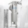 Buy cheap Stainless Steel 304 / 316 Inter Line Single Bag Filter Housing Filter For Liquid Filtration from wholesalers