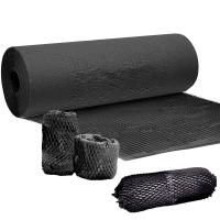 Buy cheap Black 100% Virgin Pulp 80gsm Eco Wrapping Paper Roll Cushion Packaging product