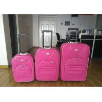 Buy cheap Pink Eva Trolley Luggage 3 Pieces Set With 8 Transparent Wheels AZO Certificatio product