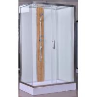 Buy cheap 1200x800x2150mm Rectangular Shower Cabins With Bamboo product