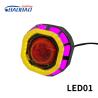Buy cheap LED01 Double angel eye without fan motorcycle led headlight projector lens from wholesalers
