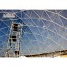 Buy cheap 9m Diameter clear PVC Geodesic Dome Tents with glass door for outdoor events from wholesalers