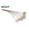 Buy cheap 50 / 125 LC 12 Core Multimode Fiber Cable / Optic Fiber Pigtail For FTTH from wholesalers