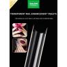 Buy cheap OEM Full Cover Bamboo Clear Soft Gel False Nails Designs Artificial Nail Tips from wholesalers