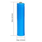 320mAh 3.7V 10440 Li Ion Battery IEC62133 AAAA Size Battery