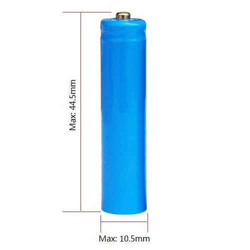 320mAh 3.7V 10440 Li Ion Battery IEC62133 AAAA Size Battery