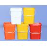 Buy cheap Impact Resistance Square Plastic Bucket Food Grade With Handle from wholesalers