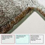 Machine Made No Shrink High Pile Bath Mat 100% Microfiber