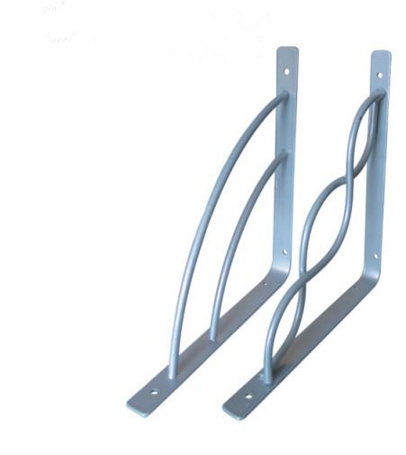 Buy cheap Sliver Color 200*200mm Shelf Brackets Metal Shelf Hardware Anti Rust from wholesalers