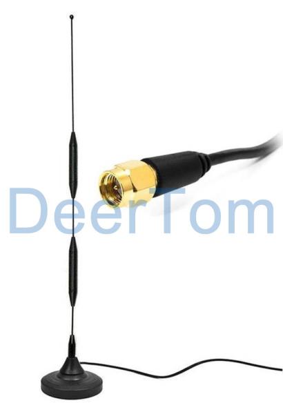 800-2100MHz GSM 3G Big Magnetic Base Antenna 12dBi Outdoor External Omni Antenna