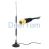 Buy cheap 800-2100MHz GSM 3G Big Magnetic Base Antenna 12dBi Outdoor External Omni Antenna RG174 SMA from wholesalers