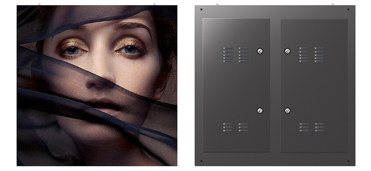 SMD3535 Outdoor Led Display Outdoor Iron Cabinet 6500nits For Shopping Mall