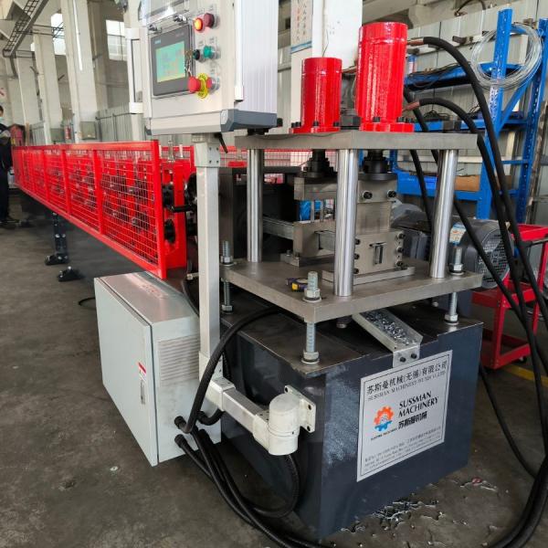Buy cheap 22 Gauge Steel Overhead Garage Door Struts U Bar Roll Forming Machine from wholesalers