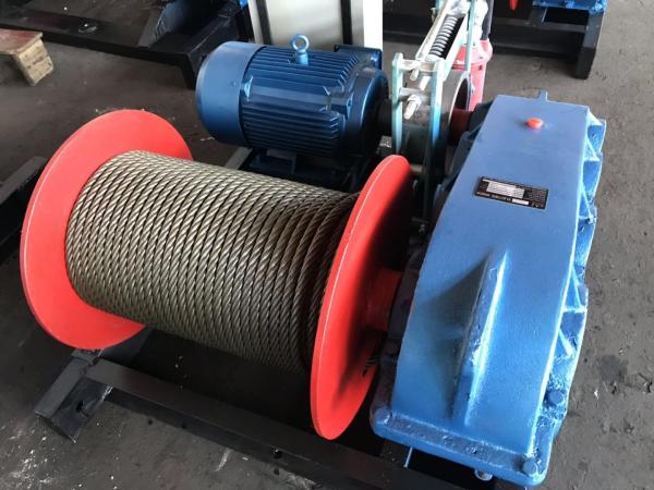 Buy cheap Durable Electric Lifting Winch 175 - 1100 Mm Drum Diameter For Construction from wholesalers
