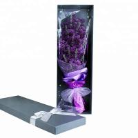 Buy cheap Custom Logo Printing Handmade Paper Box , Luxury Paper Flower Box product
