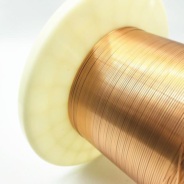 Buy cheap Uew 180 0.2mm Flat Magnet Wire Polyurethane Insulation from wholesalers