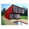 Buy cheap Vacation Prefabricated Container House , Red Color Shipping Container Buildings from wholesalers