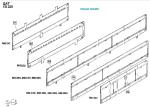 Adjuster Textile Machinery Spare Parts Heald Frame Shed Formation 3pcs In Set