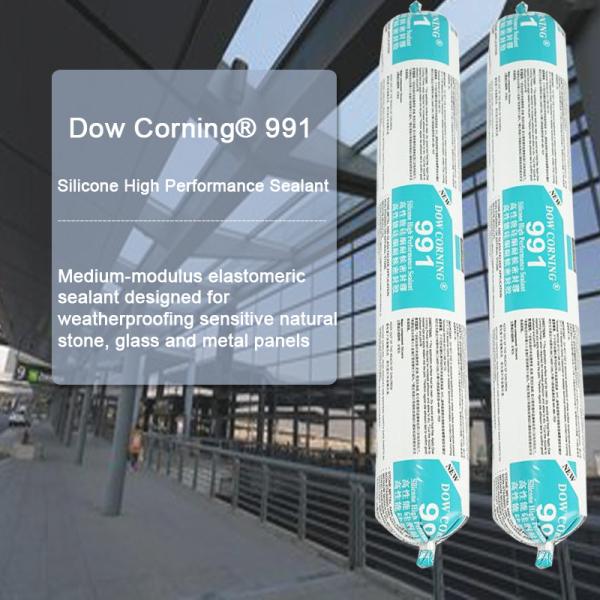 High Performance Dow Corning Silicone Sealant , Dowsil 991 Silicone Caulk