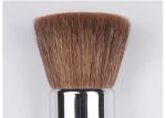 Ultra Soft Precision Kabuki Brush With High Quality Reddish Brown Natural Fiber