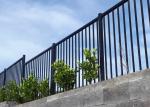 Durable Flat Top Metal Tubular Fencing Lightweight Pool 1.2m Tall