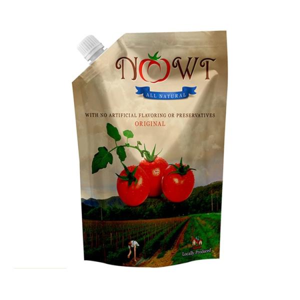 Buy cheap Liquid Kraft Paper Spout Pouch Packaging Custom Printed 1000ML Eco Friendly from wholesalers