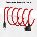 Alvin's Cables TVLogic Power Cable Mini XLR 4 Pin Female to D-Tap Ultra Soft