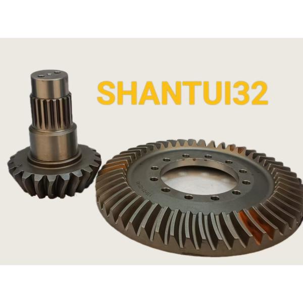 China 175-21-22140/ 178-15-13240 D155 Bulldozer Spiral Bevel Gear SD32 Bulldozer Crown Wheel Pinion Gear Set on sale China 175-21-22140/ 178-15-13240 D155 Bulldozer Spiral Bevel Gear SD32 Bulldozer Crown Wheel Pinion Gear Set on sale