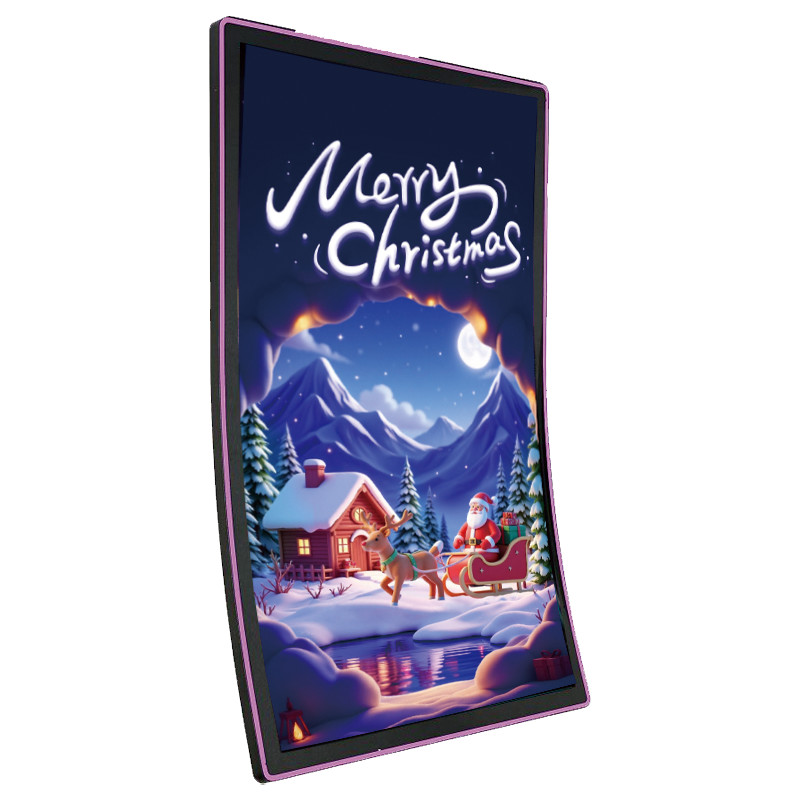Supplier Custom 43 Inch Curved Touch Screen Monitor 1920*1080p J-Type R1500 Capacitive Curved Touch Screen For Skilled Games Machine
