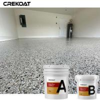 Buy cheap High Gloss Polyaspartic Floor Coating For Residential Garage Commercial Kitchen product
