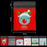Buy cheap Wholesale high quality Printing opp self adhesive plastic bag for Christmas candy packing from wholesalers