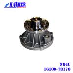Truck Parts With Inner Cooler Water Pump N04C 16100-78170 For Hino