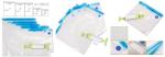 Pre Cut Stand Up Zipper Pouch Food Saver Bulk Vacuum Sealer Machine Storage