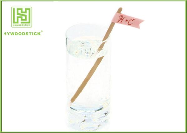 Buy cheap Odorless Disposable Coffee Stirrers Straight / Paddle Shape / Round Head Shape from wholesalers