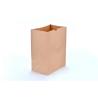 Buy cheap Disposable Brown Paper Bags Kraft Paper Takeaway Food Bags from wholesalers