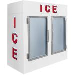 Buy cheap Double Door Indoor refrigerated storage bagged ice storage bin freezer from wholesalers