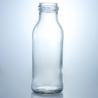 Buy cheap 250ml Round Glass Food Jar for Milk Juice Fruit Tea Customized Logo and Glass Collar from wholesalers