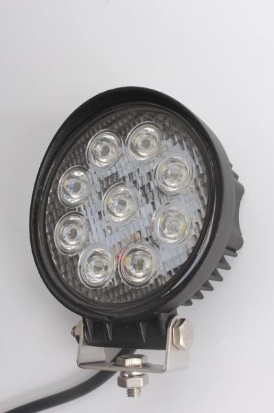 Buy cheap 27W Super Bright Led Truck Work Lights , Auto Round Led Offroad Lights from wholesalers