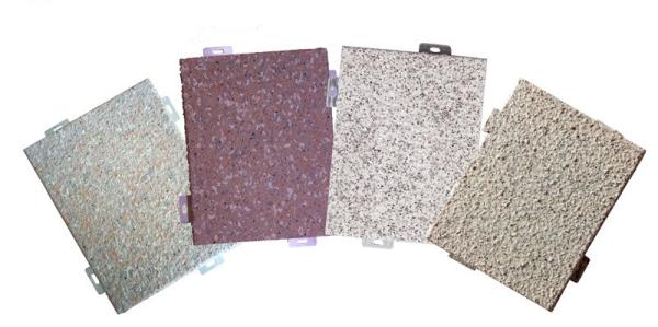 Buy cheap Customized Length Outside Wall Cladding Wood Grain Marble Aluminum Veneer from wholesalers