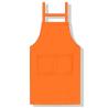 Buy cheap Promotion Blank Calico Aprons Non Woven Fixed Sewn Neck Strap Adjustable Buckle from wholesalers