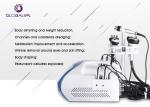 Ultrasound Weight Loss Vacuum Slimming Machine 50mm Cavitation Head Diameter
