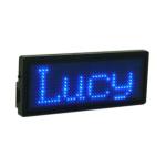 Buy cheap Moving Rechargeable LED Name Sign Blue color B1236TB from wholesalers