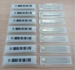 Waterproof AM EAS Soft Security Labels Print Barcode Labels 45mm ± 0.2mm Length