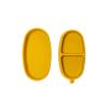 Buy cheap Baby Training Divided Suction Silicone Lunch Box Sage Color Silicone Snack Box from wholesalers